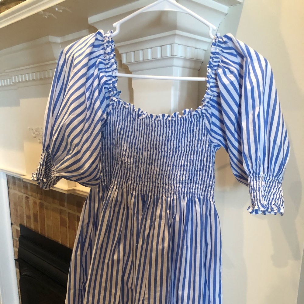 Hill House Home Athena Blue Stripe